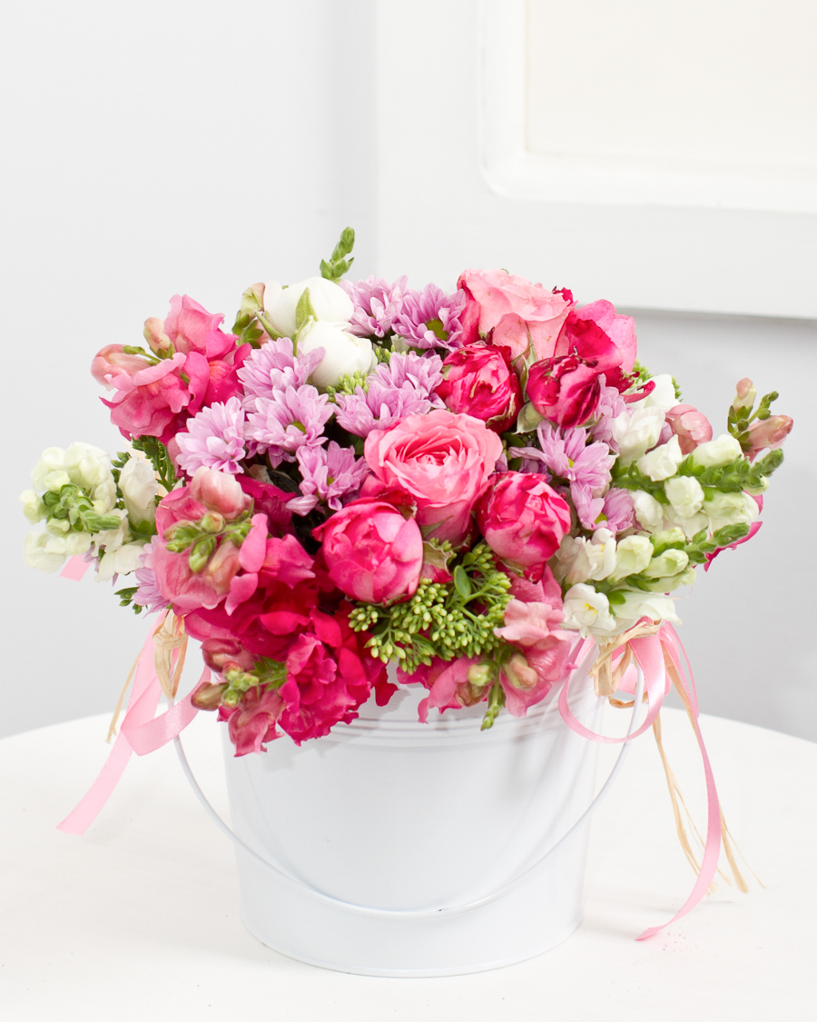 Pink florist's fantasy bouquet