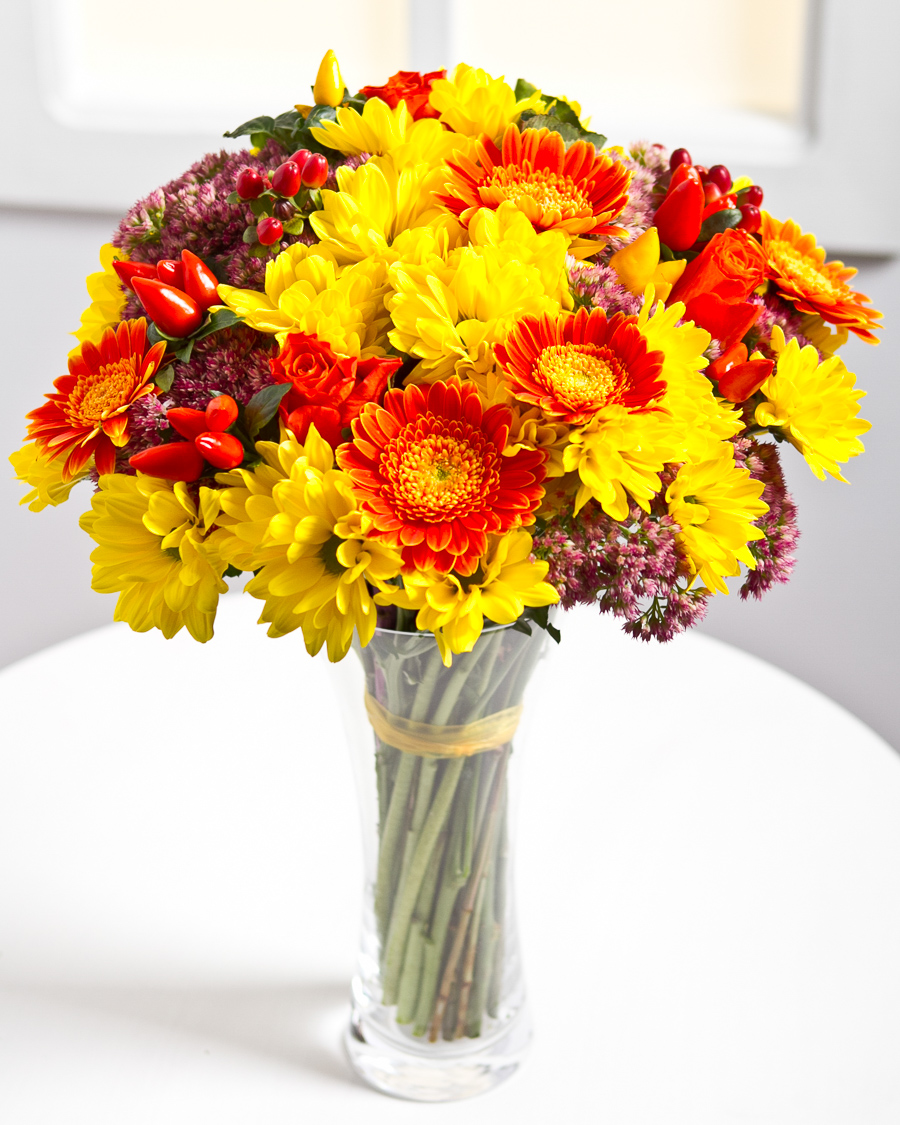 Bouquet of seasonal cut flowers